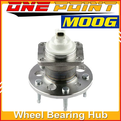 Cubo de rolamento de roda traseira Moog ajuste Chevy Monte Carlo Pontiac Grand Prix Impala - Imagem 1 de 4