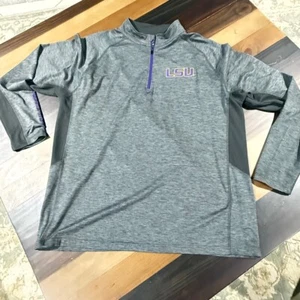 Pullover Colosseum LSU Tigers Cremallera Cuarto con Logotipo del Equipo Talla 2XL - Imagen 1 de 12
