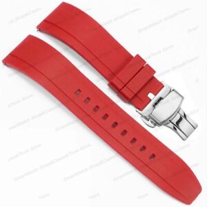 Quick Release Watch Band Fit For Ro-lex Sei-ko Diving Waterproof Silicone Strap