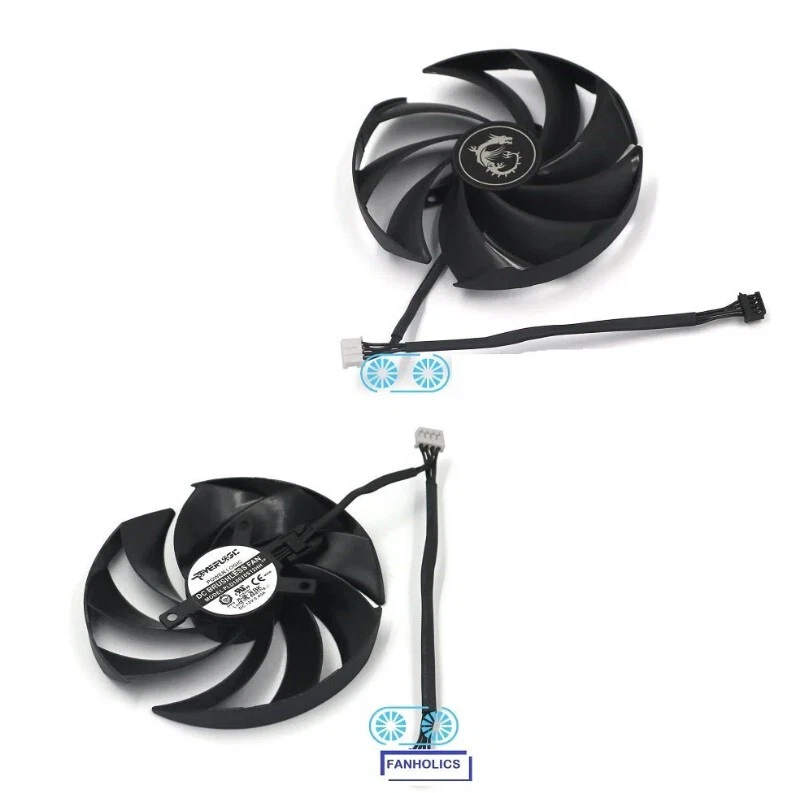 MSI GeForce RTX 4060 GAMING X PLD10010S12HH GPU Fan Replacement - Image 1 of 1
