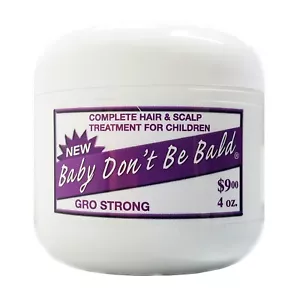 BABY DON'T BE BALD Gro Strong Complete Hair & Scalp Treatment for Children 4oz - Picture 1 of 3