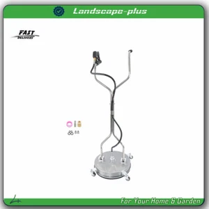 Dual Handle Quick Connect 18" Pressure Washer Surface Cleaner 6000PSI New - Picture 1 of 11