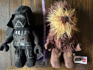 Darth Vader & Chewie Star Wars Plüschtiere Neu mit Etikett - Bild 1 von 1