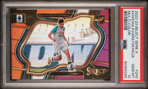 Khvicha Kvaratskhelia 2022-23 Select Field Level Multi-Color Prizm PSA 10 #243
