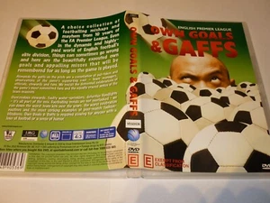 ENGLISH PREMIER LEAGUE OWN GOALS & GAFFS (DVD, E) (172352 A) - Picture 1 of 3
