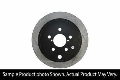 StopTech Sport Slotted Brake Rotor Rear Right for Subaru WRX 2008-2014 EJ255 - Image 1 of 4