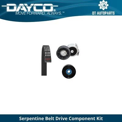 Kit de componentes de transmisión por correa para Dodge Dakota Serpentine 1992-1993 tracción principal Dayco Foto 1 de 2