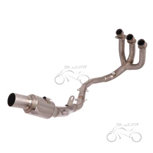 Tubo de eslabón de cabezal delantero de escape con sistema de titanio para Triumph Tiger 900 850 2020-21 - Imagen 1 de 5