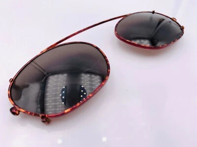 Винтажные оправы солнцезащитных очков Anne Klein 6004 K1049 черепаховые овальные зажимы зажимы  - Изображение 1 из 4