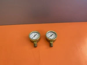 McDaniel Pressure Gauge 0-300PSI Conn. 1/4” NPT Size 2” Qty 2 - Picture 1 of 4