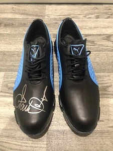 Ian Poulter Signed Puma Golf Shoes Match Worn 2014 - Picture 1 of 19