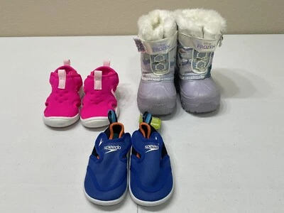 Disney Cat & Jack Speedo Toddle Multicolor Lote De Tres Zapatos s 5 Foto 1 de 4