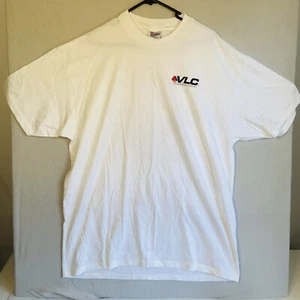 VLC Vintage Hanes Beefy Tshirt White Keno  Poker Size XL - Picture 1 of 5