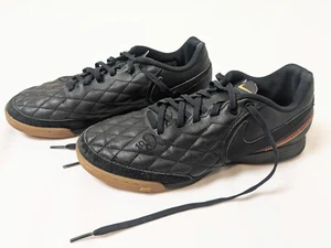 Nike Mens TiempoX Ligera 4 AQ2202-007 Black Running Shoes Sneakers Size 8.5 - Picture 1 of 5