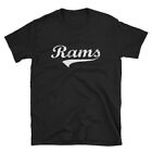 Rams Mascot T-Shirt Retro Vintage Football, Baseball Just Ram it Funny Tee