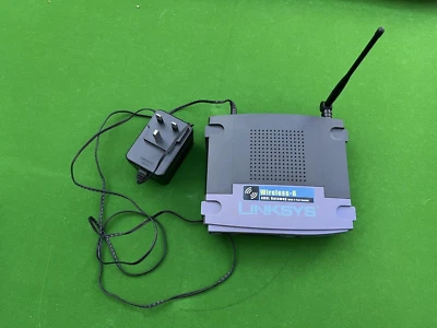 Linksys ADSL2 Gateway with 4-Port Switch WAG54G - Image 1 of 4