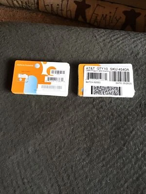 AT&T Micro Sim Cards - Image 1 of 3