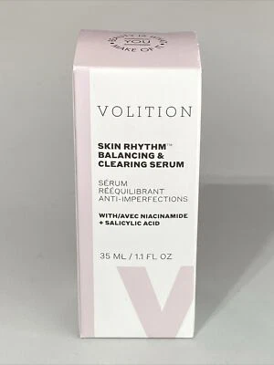 Volition Skin Rhythm Balancing & Clearing сыворотка с салициловой кислотой новая в коробке 1,1 жидкой унции - Изображение 1 из 2