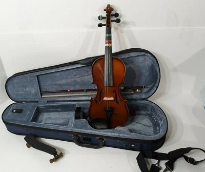 Vintage Cremona SV-100 Violin 1/8 Size With Bow, & Case - Image 1 of 4