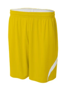 A4 Youth 100% Polyester Interlock Moisture Wicking Double Double Shorts NB5364 - Picture 1 of 12