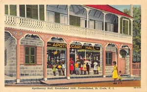 Islas Vírgenes de los Estados Unidos - ST. CROIX - Frederiksted - Salón de Boticarios - Imagen 1 de 2