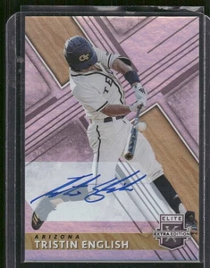 TRISTIN INGLÉS 2019 Panini Elite Edición Extra Novato Autógrafo #85 - Imagen 1 de 2