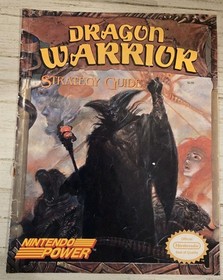Nintendo Power Dragon Warrior NES Strategy Guide 1989 No Poster Official Guide