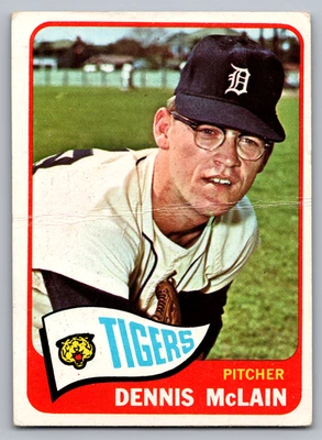 1965 Topps #236 Denny McLain Tigers novato Foto 1 de 3