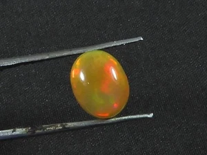 6X8X5MM Natural Ethiopian Welo Fire Opal Oval Healing Crytsal Loose Gemstone a87 - Picture 1 of 9