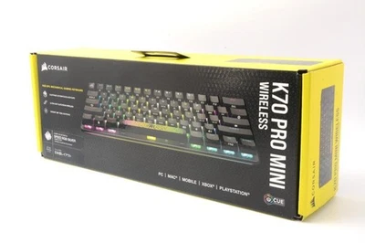 CORSAIR K70 PRO MINI RGB 60% Wireless Hot-Swap Keyboard MX Speed Unused - Image 1 of 4
