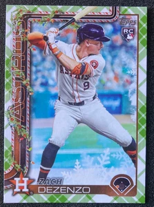 2025 Topps Holiday Advent #H162 Zach Dezenzo Plaid SP. Houston Astros - Bild 1 von 2
