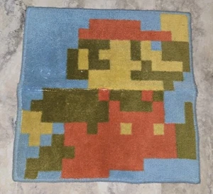 Rare Banpresto 2007 Nintendo Mario Pixel Mat, Placemat, 15.5x15.5" - Picture 1 of 8