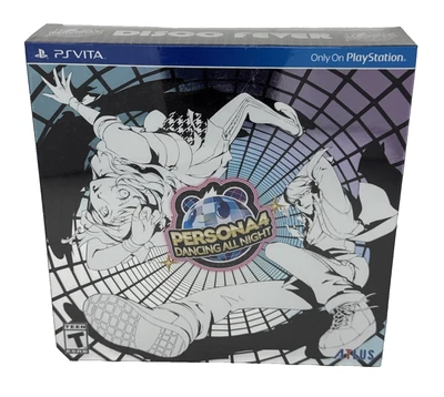 Persona 4 Dancing All Night Disco Fever Edition PS Vita New Sealed Atlus Rare - Image 1 of 4