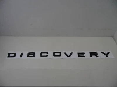 Gloss Black Discovery 2017 Onward Letter Emblem Badges Top Quality - Image 1 of 4