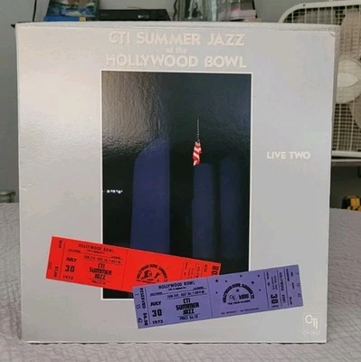 CTI All-Stars  1979 LP CTI Summer Jazz At The Hollywood Bowl Live Two GF MINT - Image 1 of 4