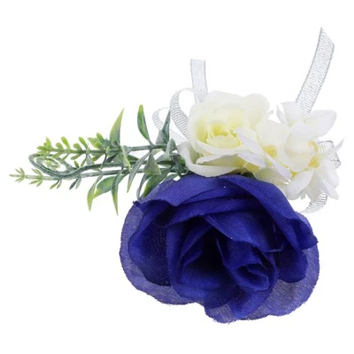  Boutonnière De Fleur Mariage Decoration Fausse Décoration Fleurs - Photo 1/4