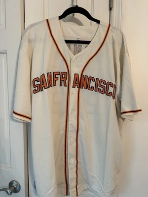 Camiseta vintage de los Barry Bonds de los Gigantes de San Francisco nueva con etiquetas XXL Foto 1 de 3