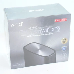 ASUS ZenWiFi XT9 AX7800 Tri-Band WiFi6 Mesh Router ~ Anthrazit - Bild 1 von 2