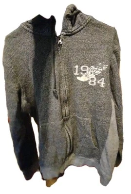 Толстовка с капюшоном American Rag CIE мужская L панк-рок вид - Изображение 1 из 4