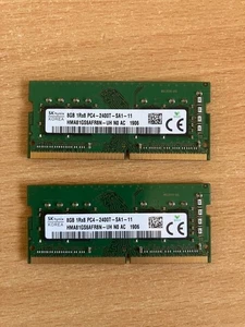 SK Hynix 16GB (2x8GB) DDR4 PC4-2400T Laptop Memory HMA81GS6AFR8N-UH - Afbeelding 1 van 1