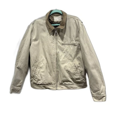 Wallace & Barnes Work Jacket Men XXL Canvas Chore Barn Coat Insulated Tan Zip Up - Image 1 of 4