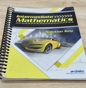 Abeka Intermediate Mathematics Solution Key - Picture 1 of 3