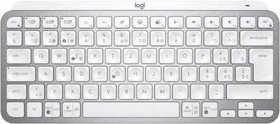 Logitech MX Keys Mini for Mac - Tastiera Wireless Minimalista, Compatta, Blu - Immagine 1 di 4