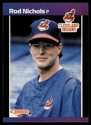 1989 Donruss #649 Rod Nichols "LEAF, INC." & "*Denotes - Image 1 of 2