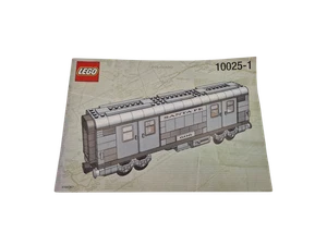 Lego® TRENO Ferrovia 10025_1 istruzioni per il montaggio Santa Fe Vagone    - Foto 1 di 1