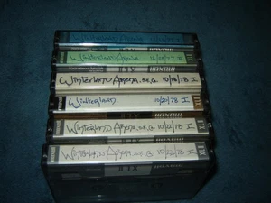 Lot of 6 Grateful Dead Winterland live SBD tapes 12/28/77, 10-18-20-22/78 - Picture 1 of 3