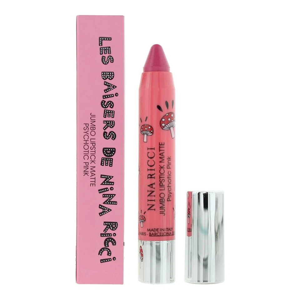 Lápiz labial rosa psicótico mate Nina Ricci Jumbo 2,5 g para mujer Foto 1 de 1