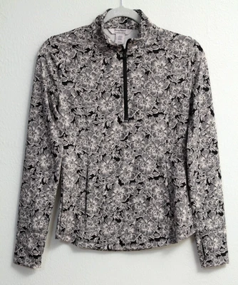 Tommy Bahama Everyday Active Mujer Pullover Top 1/4 Cremallera Frontal Talla X-Pequeña Foto 1 de 4