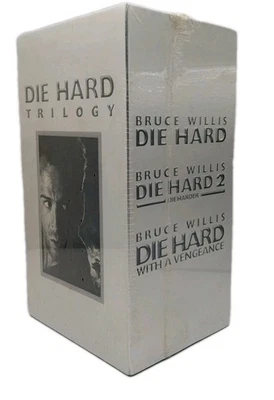 Brand New Sealed Die Hard Trilogy Collection VHS, 1996 3-Tape Set Bruce Willis - Image 1 of 4