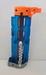 Nerf Clear Blue Silencer Barrel Extension Tactical Attachment Accessory - Picture 1 of 2